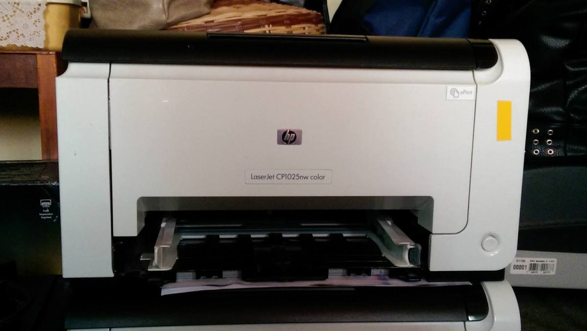 HP Laserjet Pro CP1025nw Toner Spots My Printer and